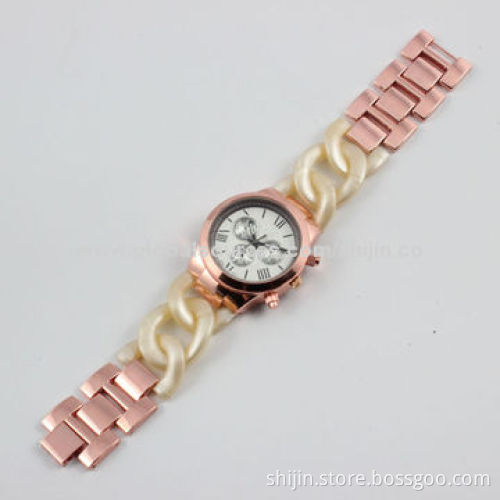 Fashionable Watch with Alloy Case and Plastic Band, Three Eyes, OEM, China Manufacturer